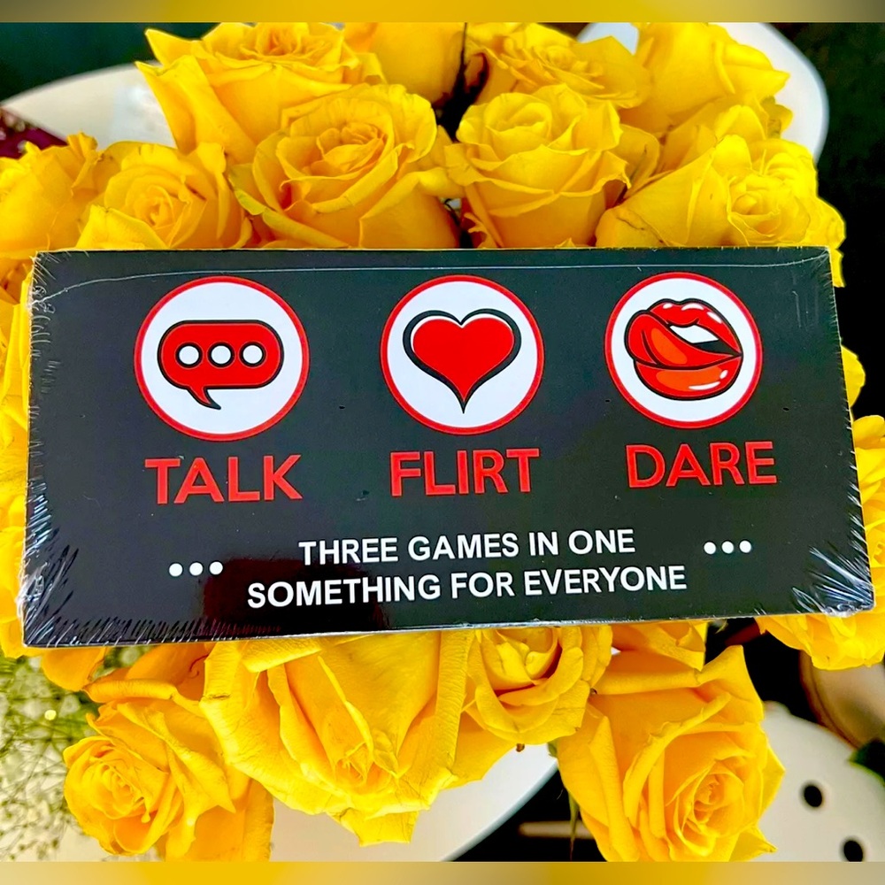 NEW Talk, Flirt, Dare Couple Romantic Card Game 🔥❤️Valentine’s Day Present 🎁
